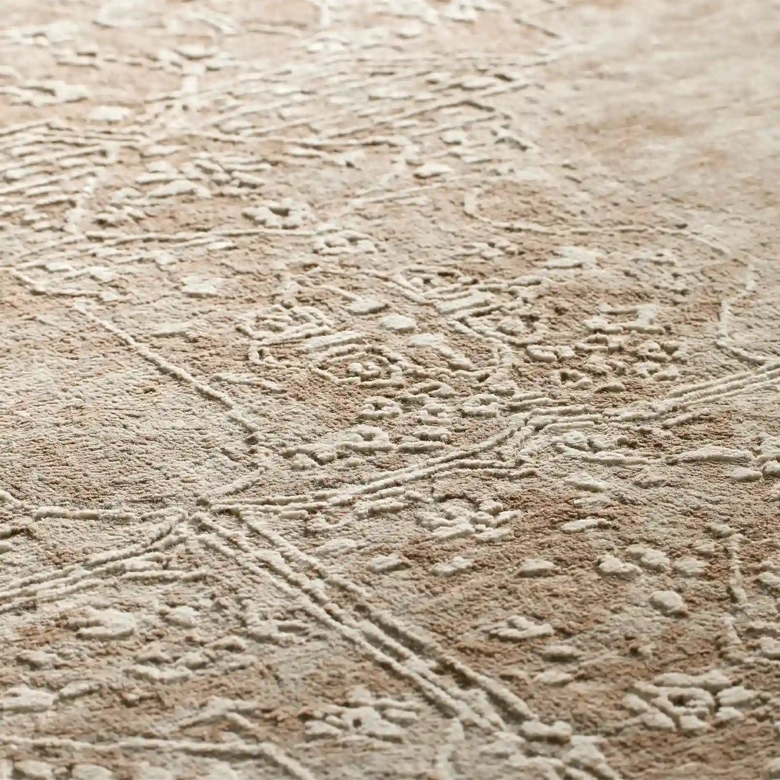 Luca 6' x 9' Hand-Knotted Rug Persian-Inspired High-Low Pile Carpet