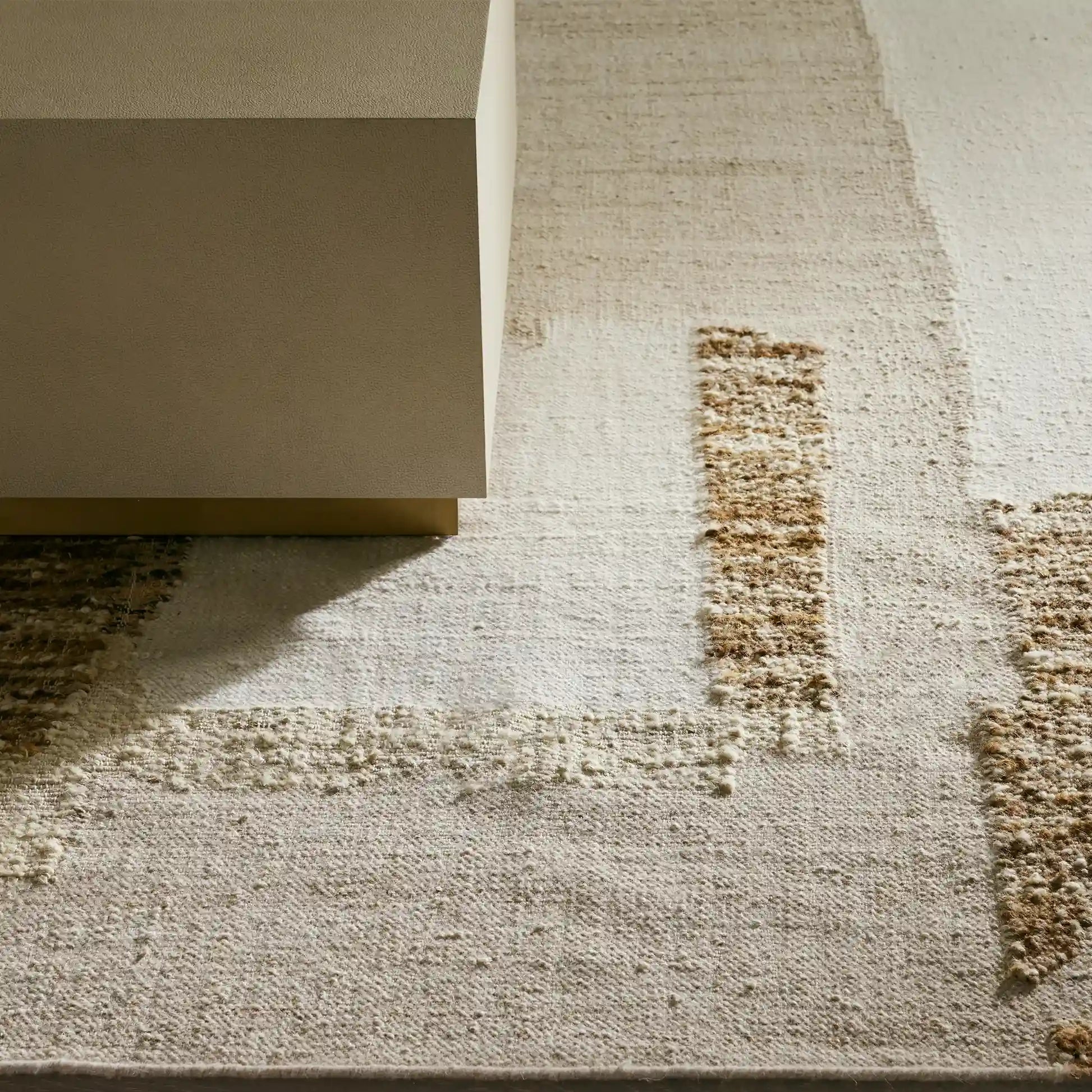 Briton Handwoven Wool Rug Bohemian Rugs in Natural Fibers
