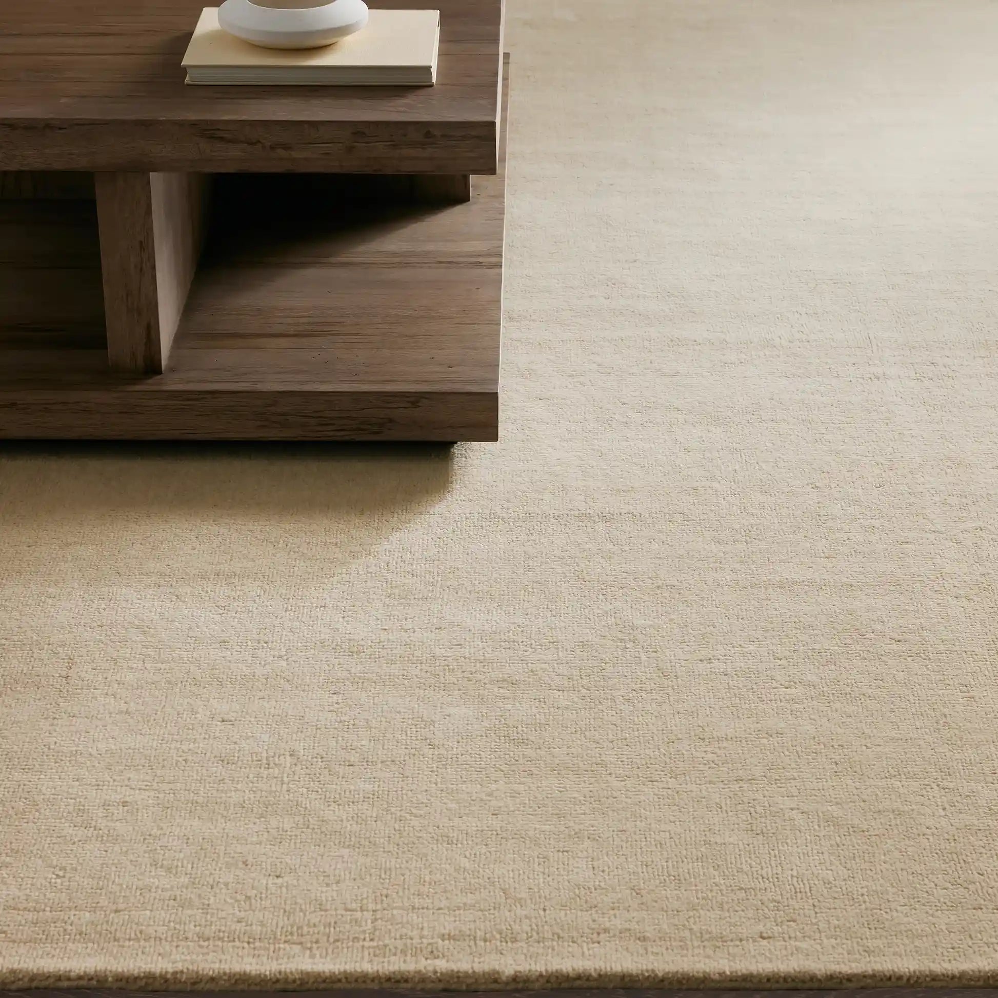 Highland Handwoven 100% Wool Rug Living Room Carpet