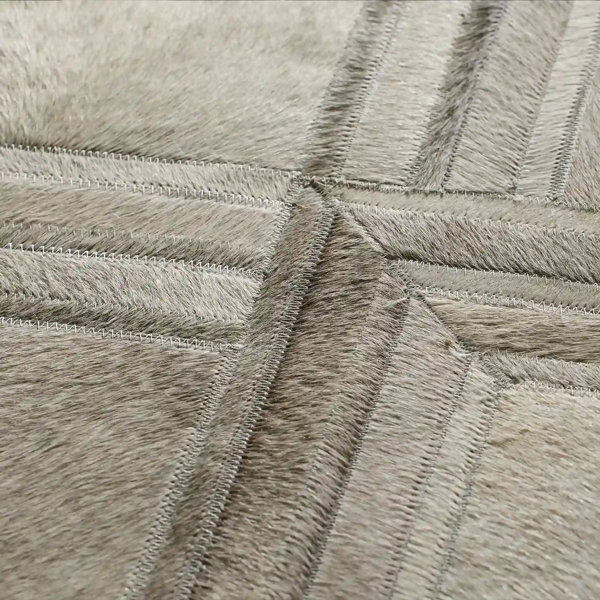 Greer Natural Hair-on-Hide Rug Round Carpet For Living rooms Dining Spaces Bedrooms