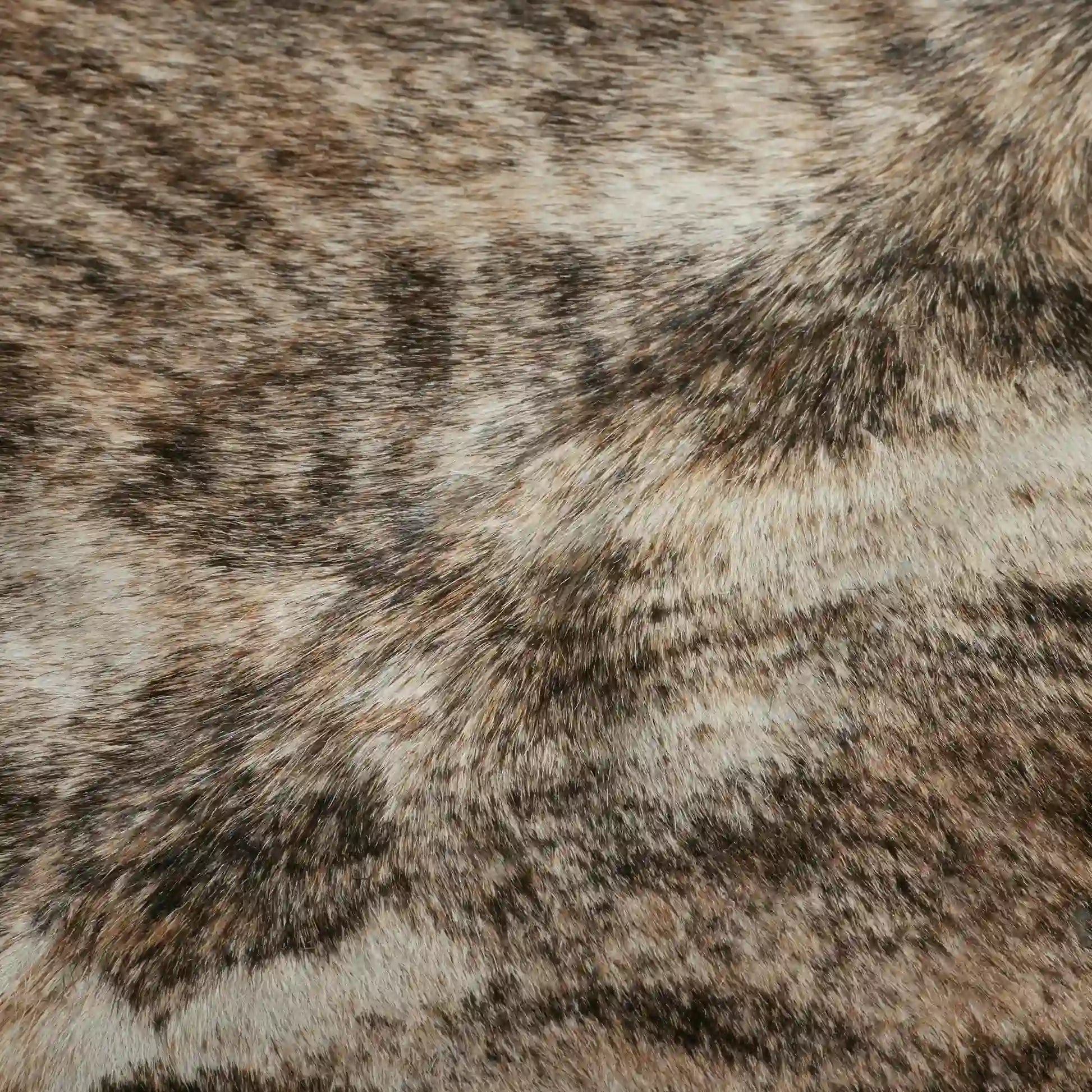 Libran Natural Hair on Hide Rug Light Brindle Genuine Carpet