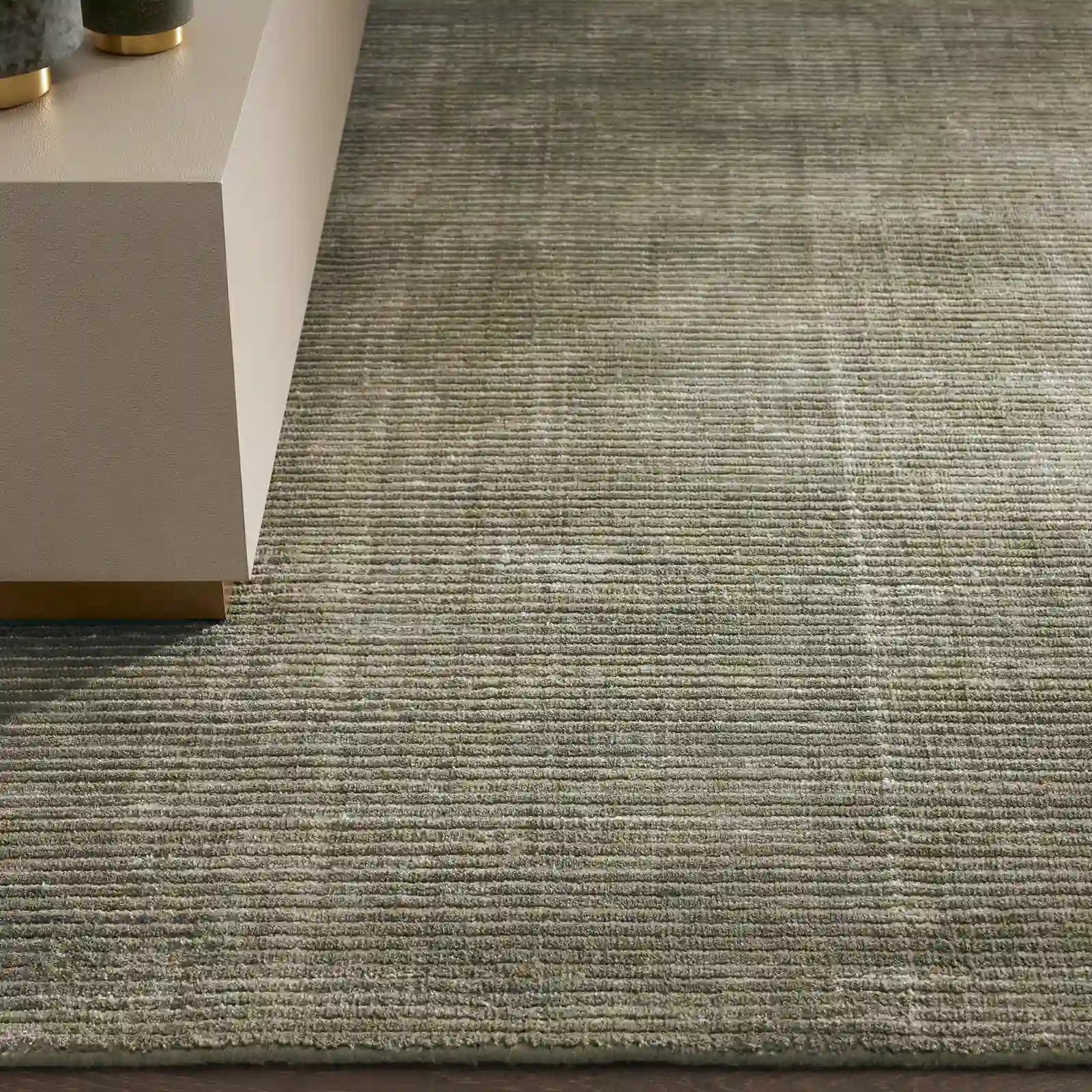 Oriel Handwoven Performance Rug Indoor-Outdoor Entryways Carpet Striped Design