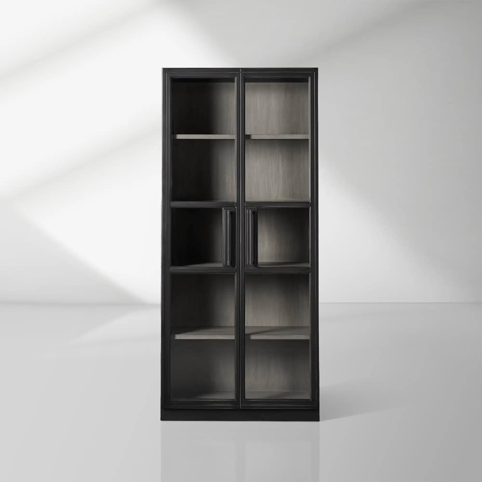 Factory Vintage French Cabinet With Glass Door