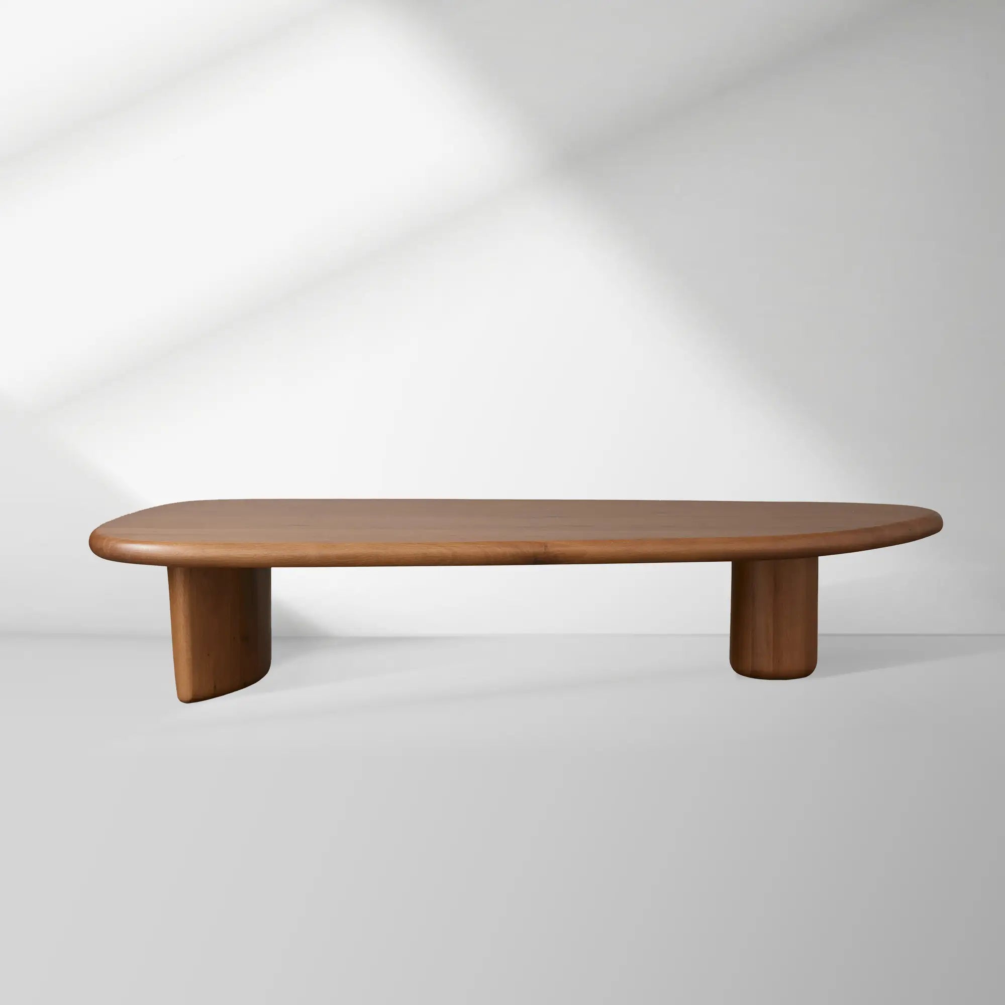 Akiro Wood Coffee Table Mid-Century Sofa Center Cocktail Table Oak Tea Table