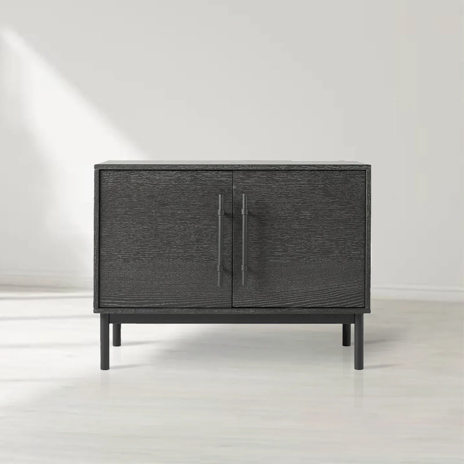 Sullivan Oak Wood Hall Chest Modern Rural Sideboards Entrance Cabinets