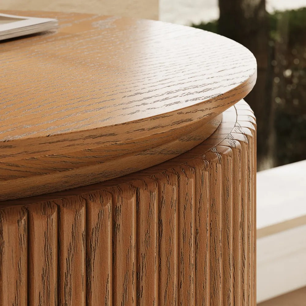 Mid-Century Modern Storage Side Table