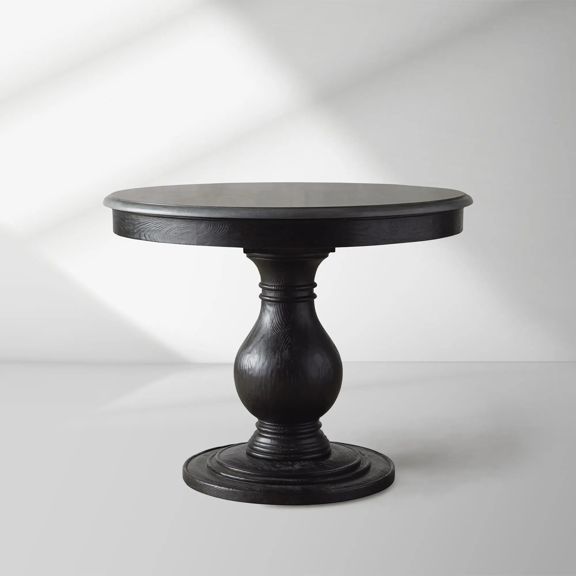 Luca Natural Stone Top Dining Table With Pine Base