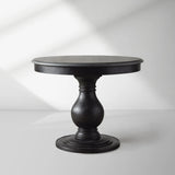 Luca Natural Stone Top Dining Table With Pine Base