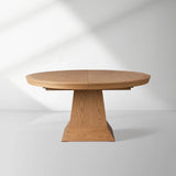 Leighton Round Extension Dining Table with Leaves