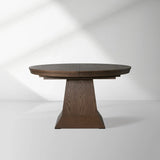 Leighton Round Extension Dining Table with Leaves