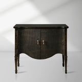 Conrad Hall Chest Cabinet Solid Birch Wood Sideboard