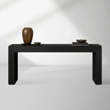 Sullivan Entryway Console Table Solid Oak Hallway Entrance Table