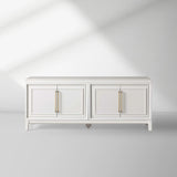 Rowan Entrance Storage Cabinet Wood TV Stand Unit Modern Sideboard with Doors