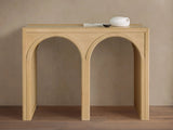 Hattie Oak Entrance Console Table Country Entryway Table