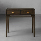 Brock Nightstand Mid-Century Modern Bedside Table Ash Night Side Storage Cabinet