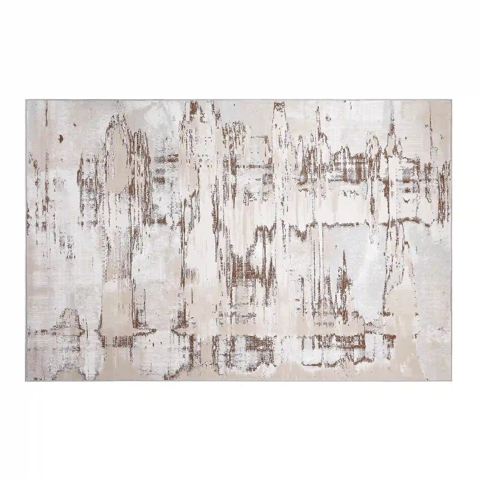 Puxina Vertical Drift Contemporary Abstract Living Room Area Rug