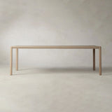 Ford Ash Wood Rectangle Rural Dining Table