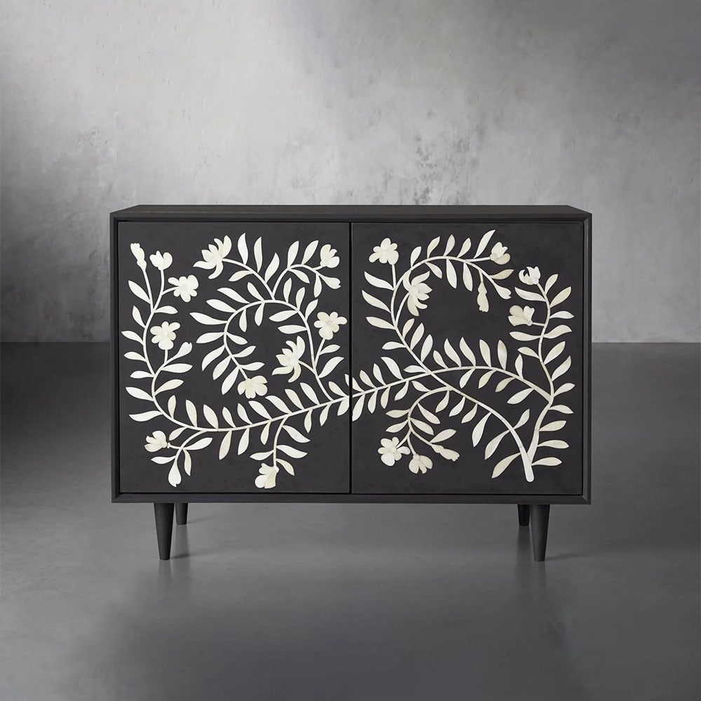 Divya Bone Inlay Hall Chest Sideboard