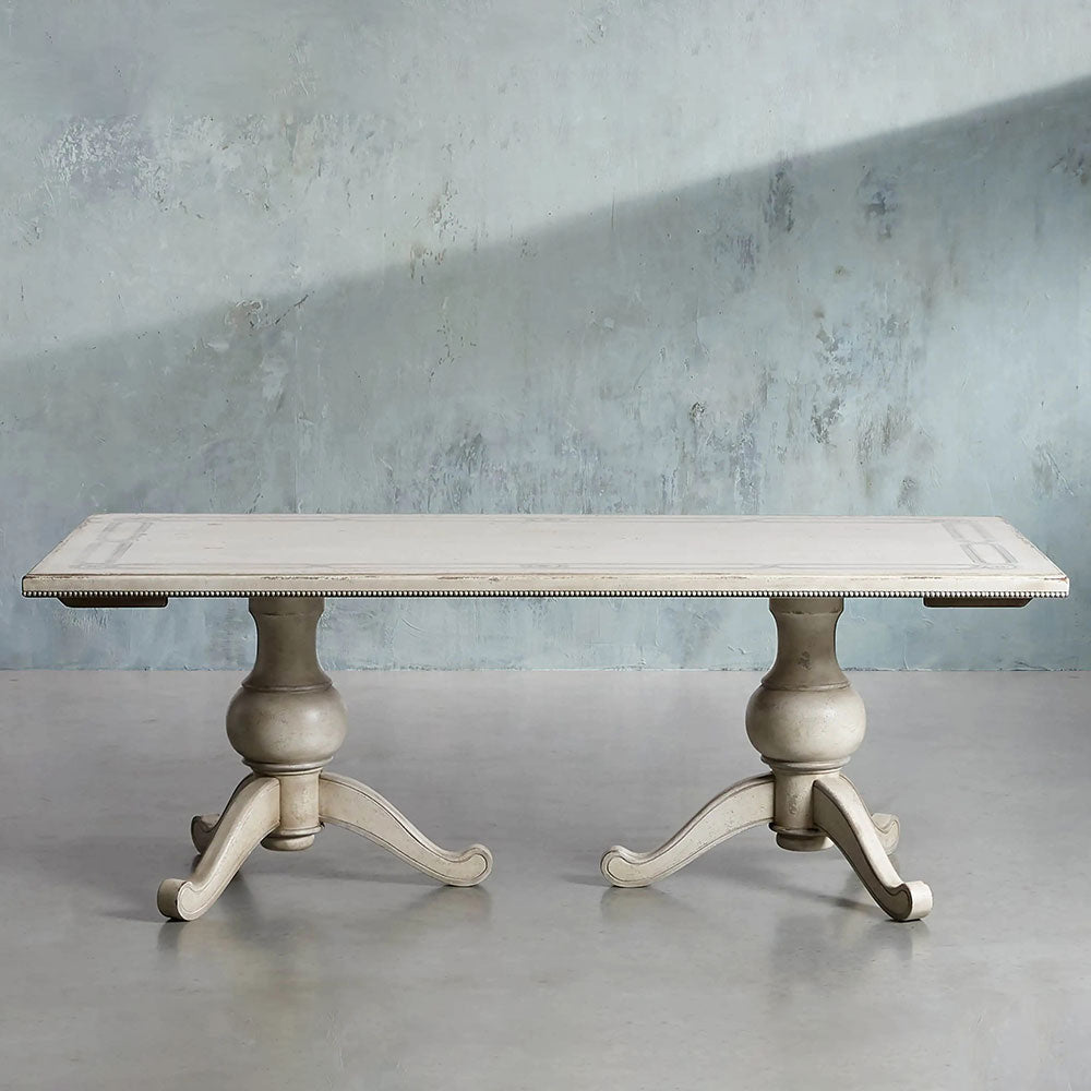 Girardi Bell'Arte Hand-Painted Dining Table Includes Two 20" Extensions