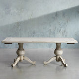 Girardi Bell'Arte Hand-Painted Dining Table Includes Two 20" Extensions