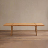 Panta Romanian Oak Dining Table Rectangle Wood Dining Table