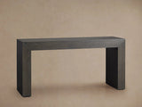 Sullivan Rural Entrance Console Table Reclaimed Oak Hallway Entryway Table