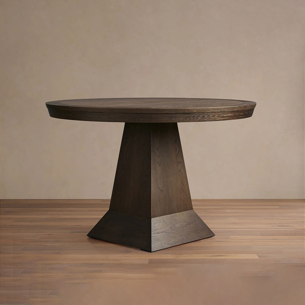 Hand-Finished Leighton Round Dining Table